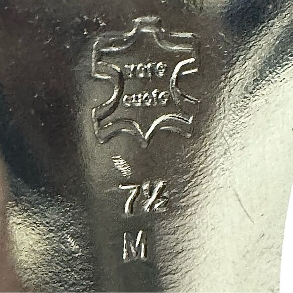 Donald J Pliner Haiden Women’s 7.5 Croc Embossed Plum Suede Oxford Heels Pumps - Picture 11 of 11